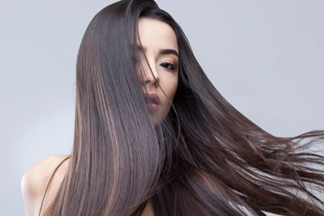 A Lady's Hair With Good Healthy Treatment