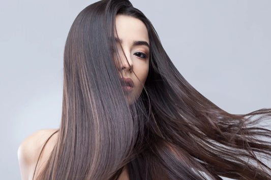 A Lady's Hair With Good Healthy Treatment