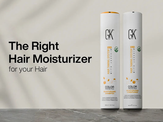 Moisturizing shampoo and conditioner with ash background