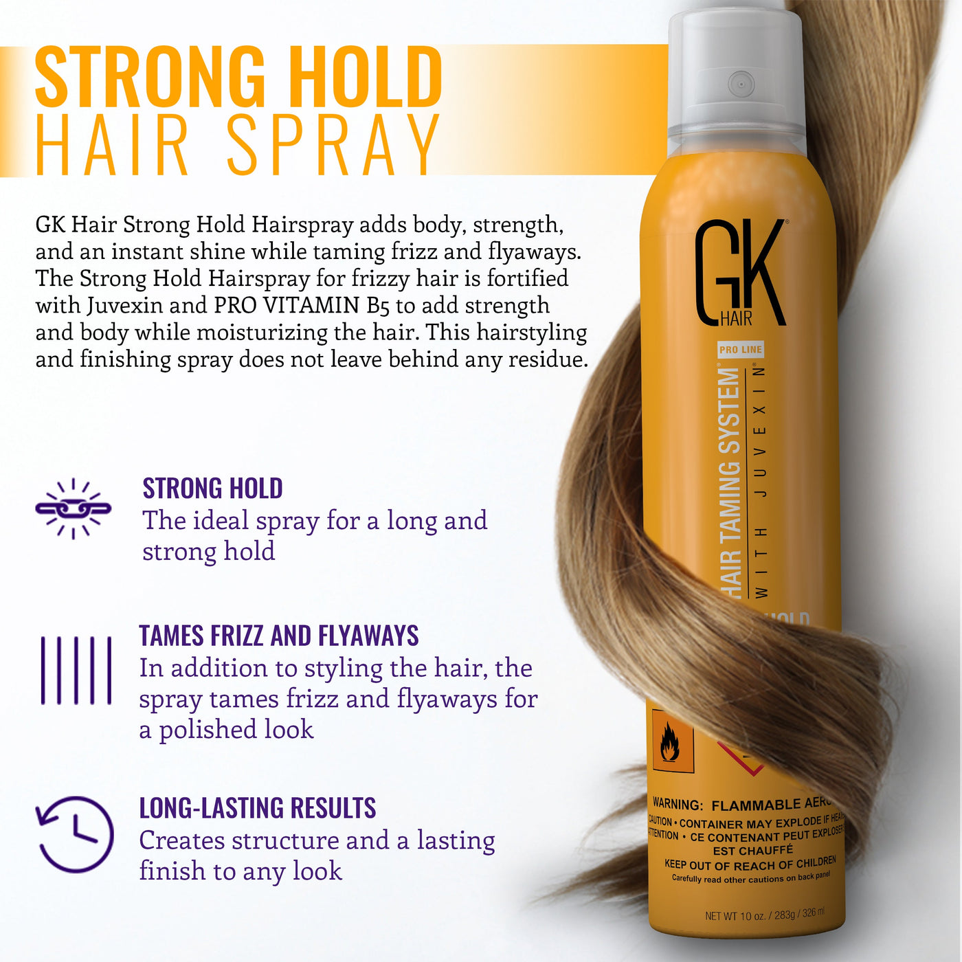 Strong Hold HairSpray